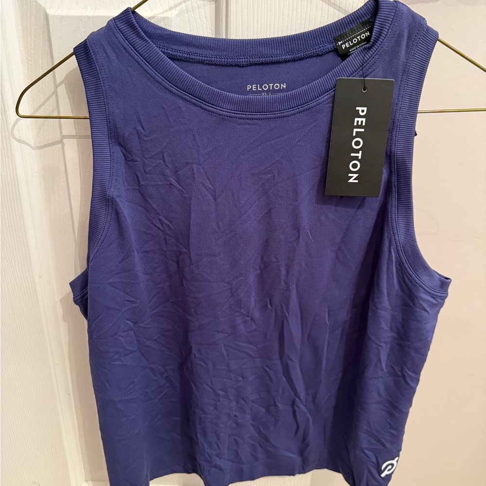 Peloton Women's Blue Tank Top